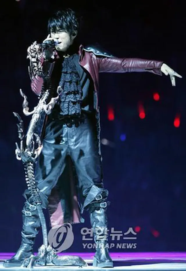 2007年韓国訪問時のGackt＝（聯合ニュース）