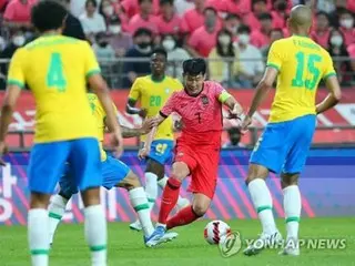 サッカー韓国代表　１０月１０日にソウルでブラジルと親善試合