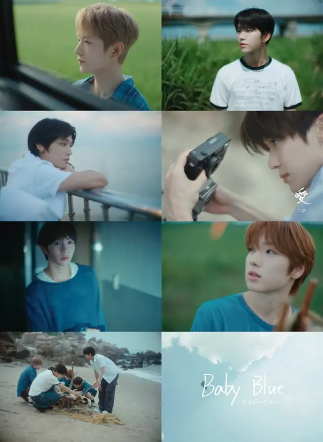 「NCT WISH」、「Baby Blue」MVが話題...一編の映画のよう