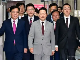 張東赫国民の力新任代表「変化し、1つになった国民の力をお見せする」＝韓国