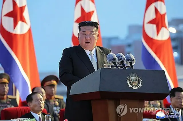 金正恩氏＝（朝鮮中央通信＝聯合ニュース）≪転載・転用禁止≫
