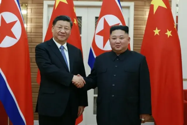 北朝鮮メディア「金総書記が中国の戦勝節に出席」…初の多国間外交「デビュー」