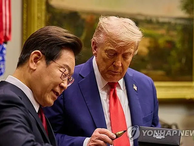 李大統領　トランプ氏と率直に対話した＝「韓米同盟の強固さ確認」