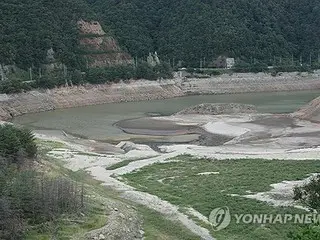韓国北東部・江陵市で「最悪の干ばつ」　貯水率１５％割り込む