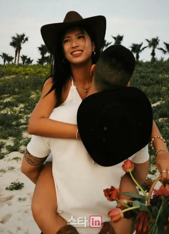 ダンサーNOB（本名ノ・ウニョン）が結婚と妊娠を同時に知らせた。