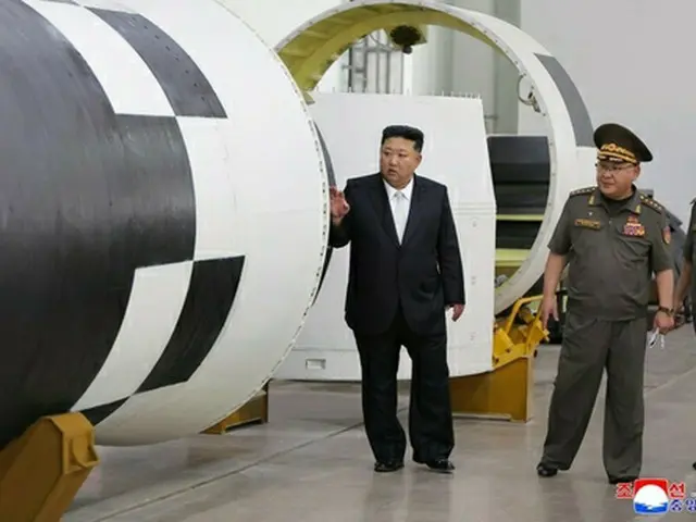 金正恩氏　訪中前にＩＣＢＭ関連施設視察＝新型「火星２０」の開発示唆