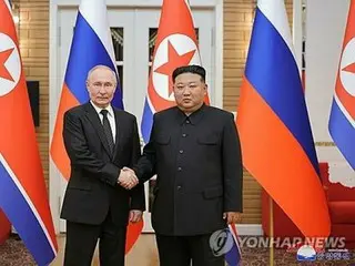 プーチン氏「北朝鮮軍の参戦を忘れない」　金正恩氏「兄弟の義務」