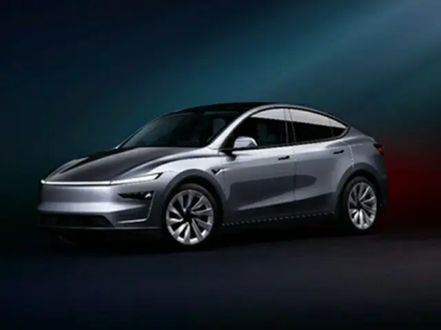 テスラ「モデルＹ」（テスラコリア提供）＝（聯合ニュース）≪転載・転用禁止≫