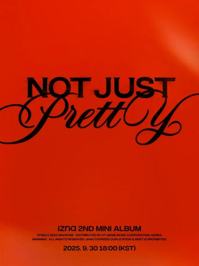 「izna」、9月30日カムバック確定...新譜「Not Just Pretty」
