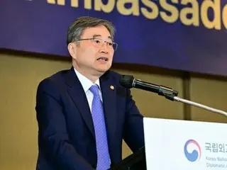 韓国外相「吸収統一追求しない」　駐韓外交団に北朝鮮政策巡り