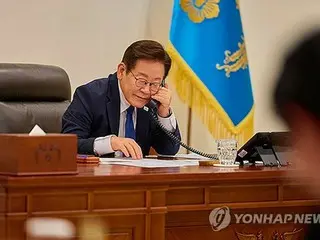 韓国・モンゴル大統領が電話会談　関係強化で一致