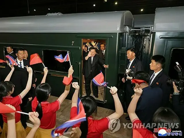 北朝鮮　金正恩氏訪中を「親善の不変を示した歴史的契機」と評価