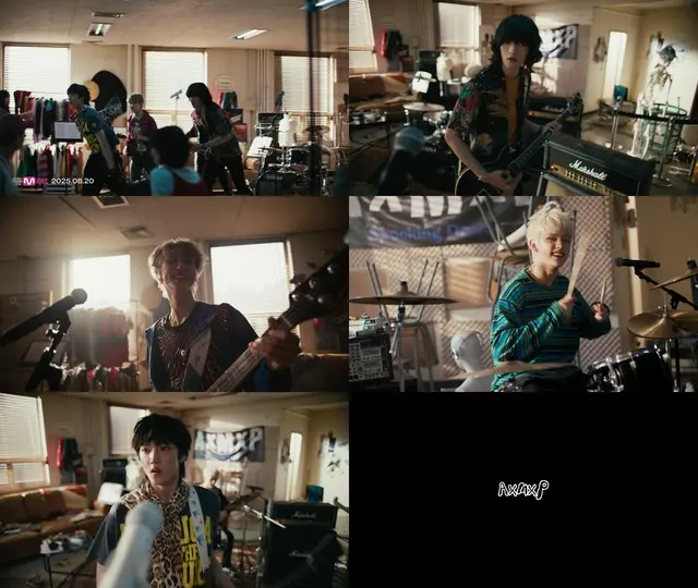“FNC新人バンド”「AxMxP」、トリプルタイトル曲でデビュー…「Shocking Drama」のMVティーザー公開