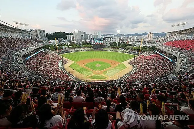 プロ野球の観客席（資料写真）＝（聯合ニュース）
