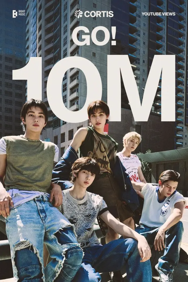 「CORTIS」、「GO!」MVが1000万ビュー突破…「BTS」もダンスチャレンジに参加