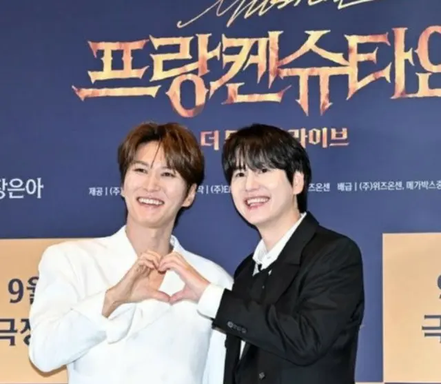 「フランケンシュタイン」キュヒョン（SUPER JUNIOR）＆パク・ウンテ、 舞台の感動スクリーン…「公演のように楽しんでほしい」2