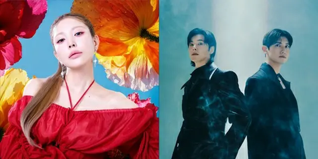 ＢｏＡ（左）と東方神起（ＳＭエンタテインメント提供）＝（聯合ニュース）≪転載・転用禁止≫