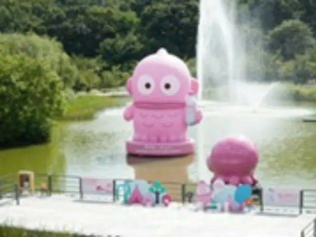 北ソウル夢の森公園に「ハンギョドン」登場、ロッテ七星のキャンペーンで＝韓国