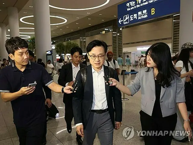 韓国産業相が米との協議終え帰国　対米投資で隔たり埋められず