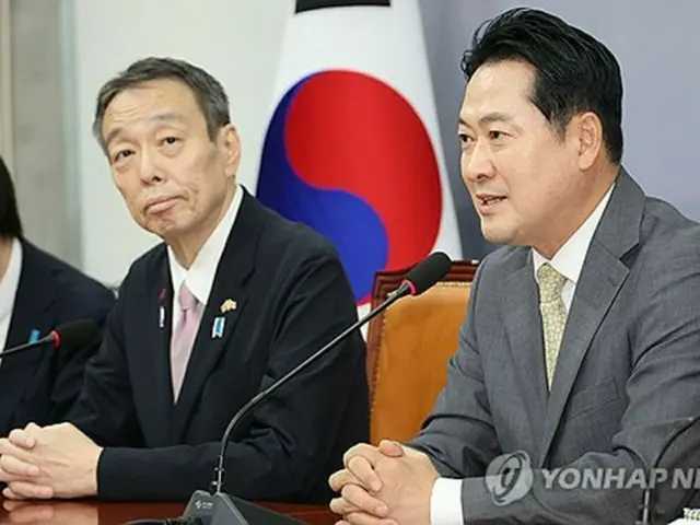 韓国最大野党代表「李大統領、日本の重要性認識」＝駐韓日本大使と会談