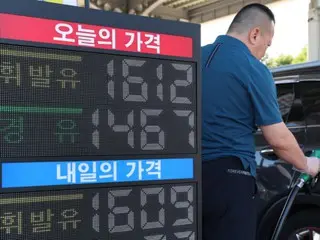 ガソリンの値下がり続く