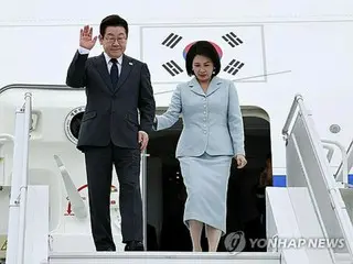 李大統領が訪米日程スタート　米ブラックロックＣＥＯと面会