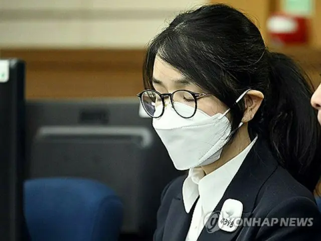 ２４日の初公判に出廷した金建希氏（写真共同取材団）＝（聯合ニュース）