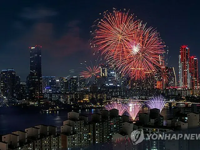 「ソウル世界花火祭り」２７日開催　会場一帯で安全管理徹底