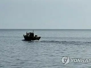 北朝鮮の船舶が海上境界線を越境　中国国旗掲げ偽装か