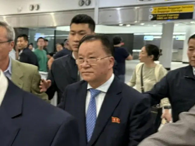 北朝鮮外務次官がニューヨーク到着　２９日に国連総会で演説