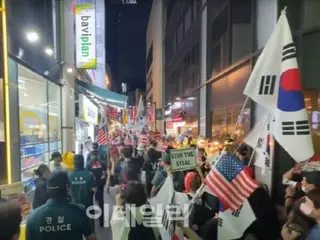 中国大使館が「反中デモ」注意令、「明洞・大林洞で随時発生...衝突するな」