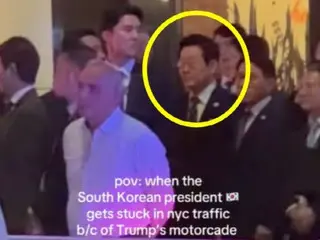 李大統領、米トランプ氏の式典のためにニューヨークの街で足止めされる＝韓国報道
