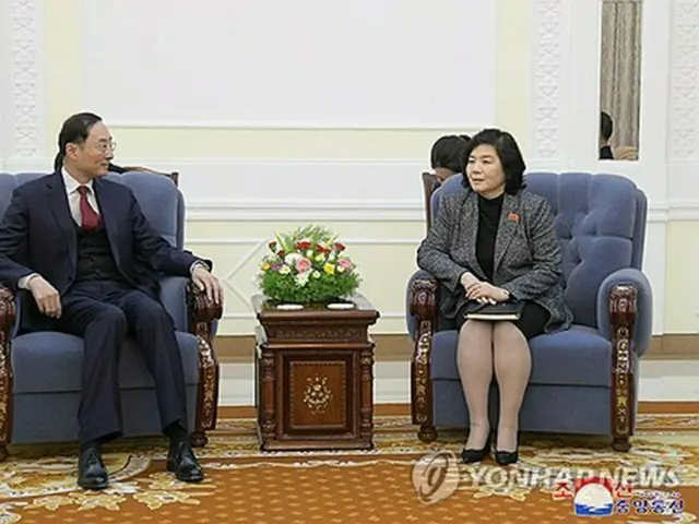 北朝鮮外相が訪中　中国外相と会談へ