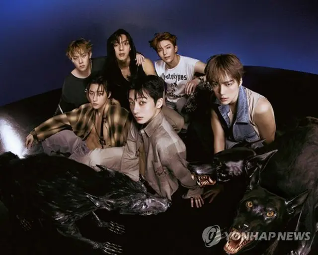 ＭＯＮＳＴＡ　Ｘ（所属事務所提供）＝（聯合ニュース）≪転載・転用禁止≫
