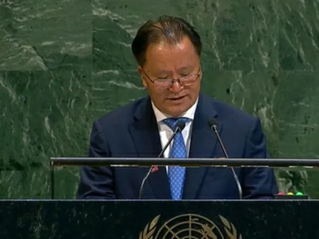 北朝鮮高官「いかなる場合も核放棄しない」　国連総会演説で