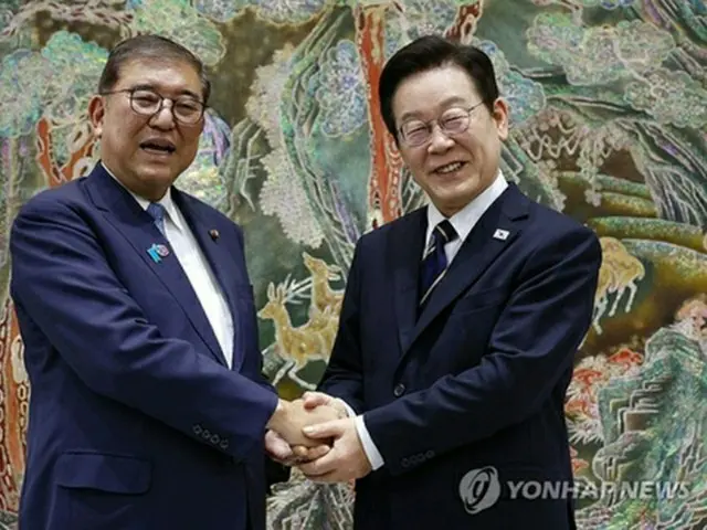 李大統領「距離だけでなく安保・情緒も近づきたい」　石破首相と会談