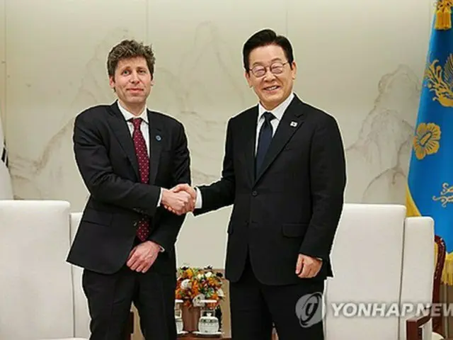 李大統領　米オープンＡＩのアルトマンＣＥＯと会談