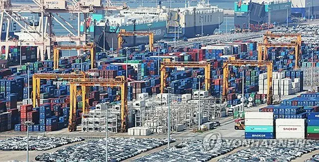 ソウル近郊の平沢港＝（聯合ニュース）
