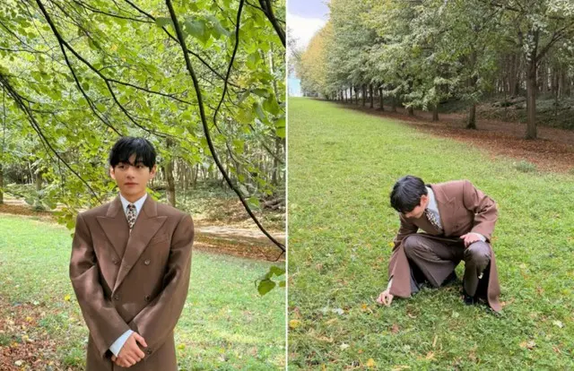 「BTS」V、パリも彩った完ぺきな秋の日常公開