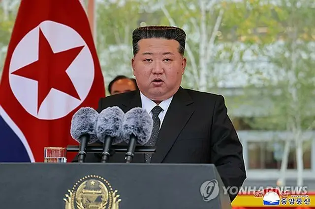 金正恩氏＝（朝鮮中央通信＝聯合ニュース）≪転載・転用禁止≫