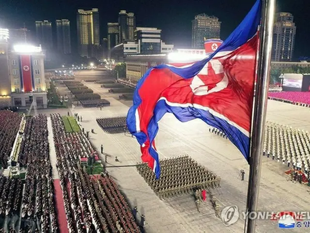 北朝鮮軍事パレード　１０日夜開催の公算大＝韓国軍当局