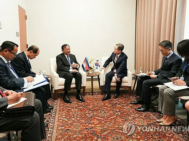 韓国外相　駐韓カンボジア大使呼び就労詐欺などの犯罪根絶求める