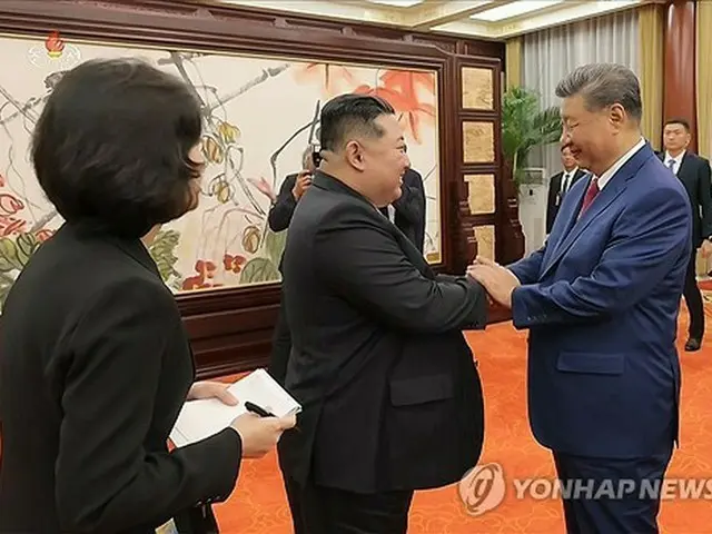 習近平主席　金正恩氏に「中朝、運命共にする同志」＝北朝鮮報道