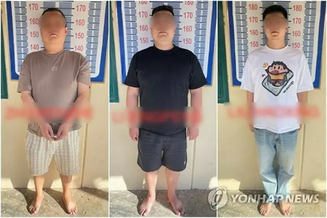 韓国人大学生を殺害した罪でカンボジアで逮捕・起訴された中国人（現地紙のウェブサイトより）＝（聯合ニュース）≪転載・転用禁止≫