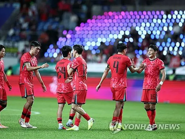 サッカー韓国代表　パラグアイに２―０＝国際親善試合