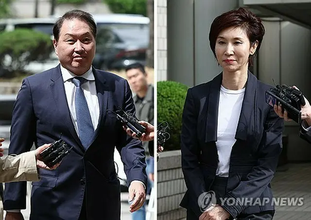 崔泰源氏（左）と盧素英氏（資料写真）＝（聯合ニュース）