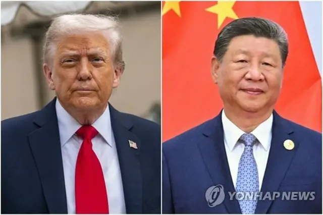 トランプ氏（左）と習氏（資料写真）＝（ＵＰＩ＝聯合ニュース）≪転載・転用禁止≫