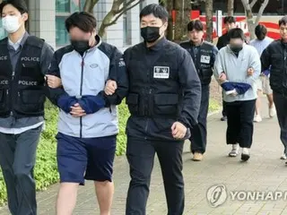 韓国警察　カンボジアから送還の４８人逮捕＝現地で詐欺犯罪などに関与