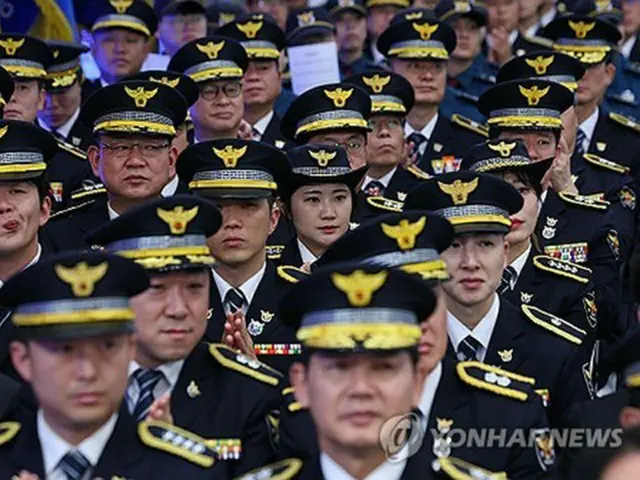 韓国の警察官（資料写真）＝（聯合ニュース）