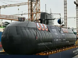 ３６００トン級潜水艦「蔣英実」が進水　２７年末に海軍引き渡し＝韓国